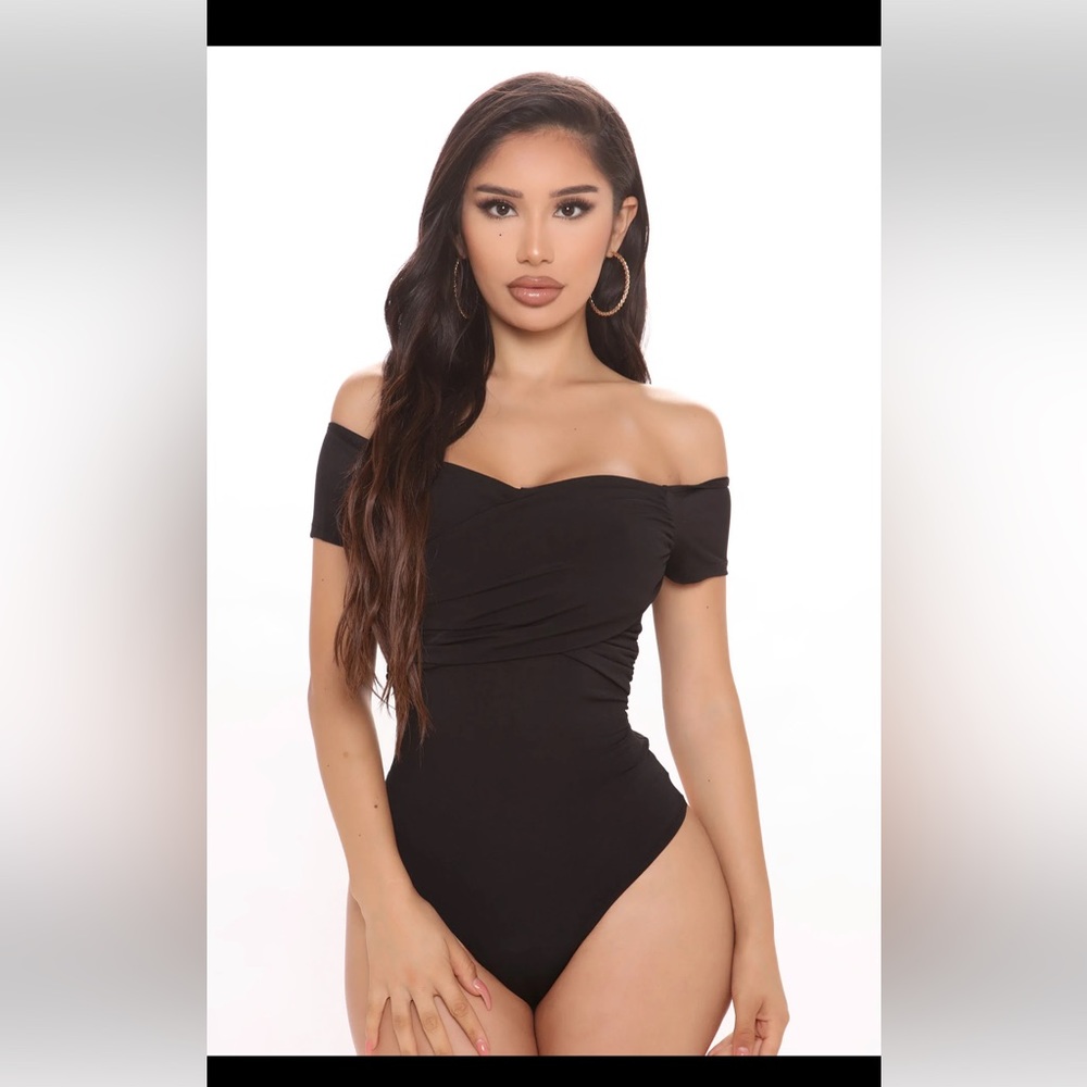 Brand new brown fashion nova short sleeve bodysuit